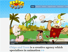 Tablet Screenshot of chipsandtoon.com